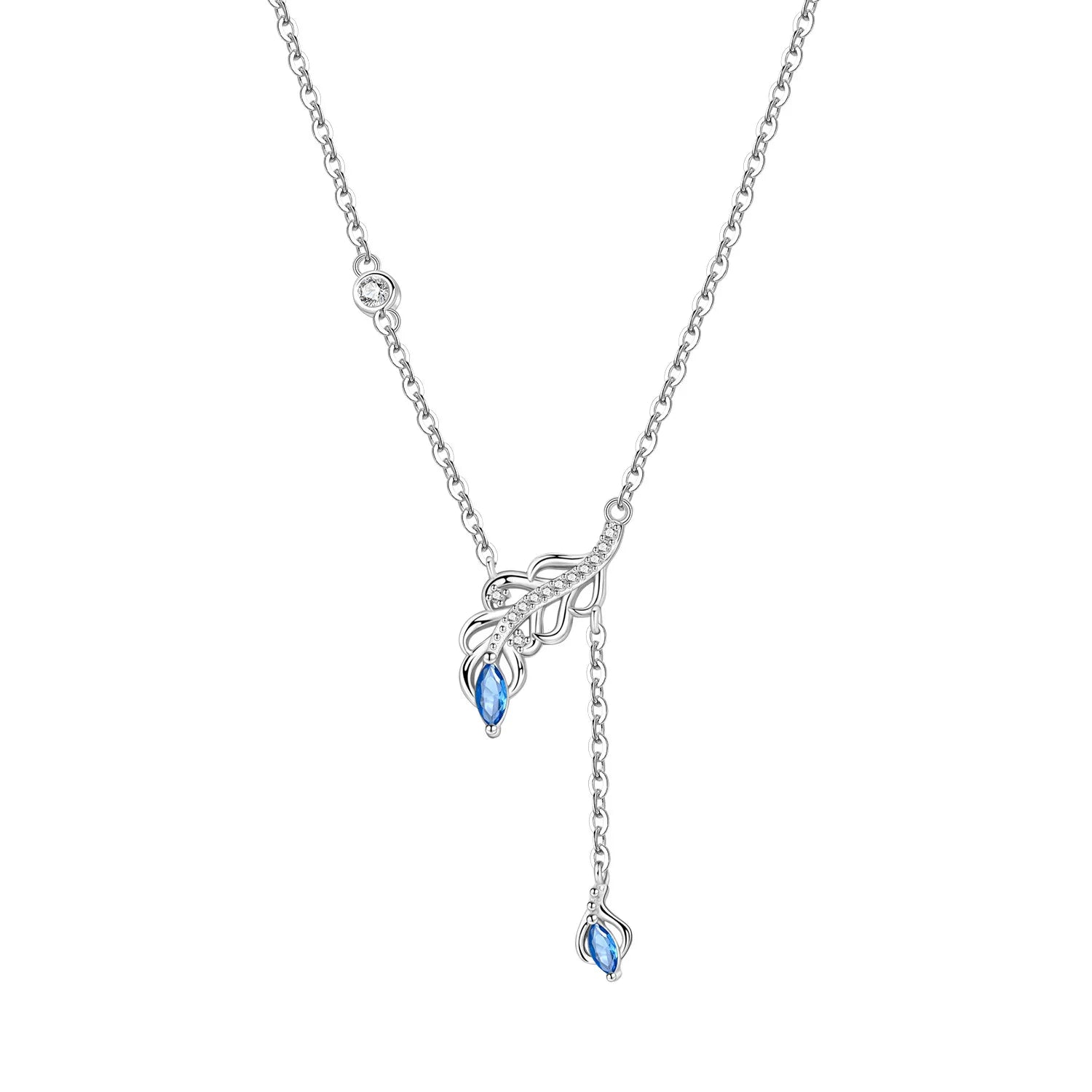 Original 925 Sterling Silver 18K Gold Heart Lock and Key Necklace Y-shaped Chain Necklace For Women Memorial Prayer Jewelry Gift