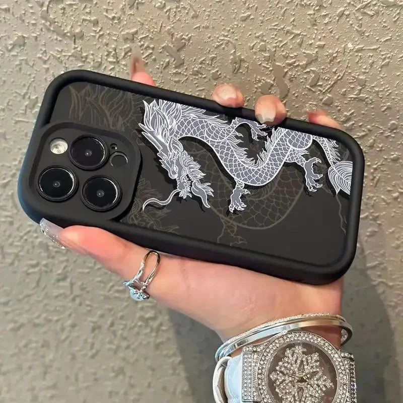 East Dragon Case for Samsung Galaxy S25 S24 S23 S22 Ultra FE A55 A35 A15