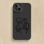 Funny Matchman Matte Case for Samsung S23 S22 Ultra S21 Plus A52s
