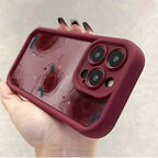 Moonlit Red Flower Case for iPhone 17 16 15 14 13 12 11 Pro Max Plus 17 Air