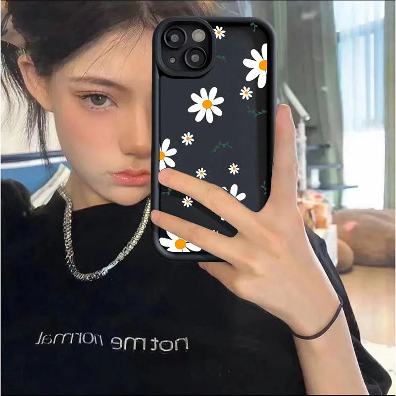 Daisy Flowers Case for Xiaomi Redmi Note 13 12 11 Pro Plus 12S 10S 13C 14C