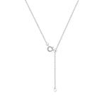 Original 925 Sterling Silver 18K Gold Heart Lock and Key Necklace Y-shaped Chain Necklace For Women Memorial Prayer Jewelry Gift