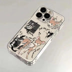 Cute Angel Animals Case for Samsung Galaxy A55 A35 A15 S24 S23 Ultra S22 FE