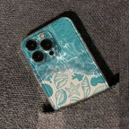 Ocean Butterfly Turtle Case for Samsung Galaxy A16 A55 A35 S25 S24 S23 Ultra