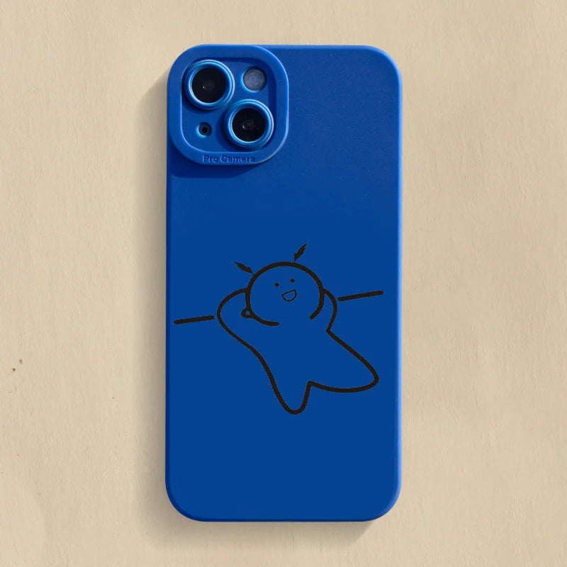 Funny Matchman Matte Case for Samsung S23 S22 Ultra S21 Plus A52s