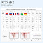 KNB 1CT Certified Moissanite Diamond Gold White Stone Women's Engagement Ring Real 925 Sterling Silver High Quality Fine Jewelry