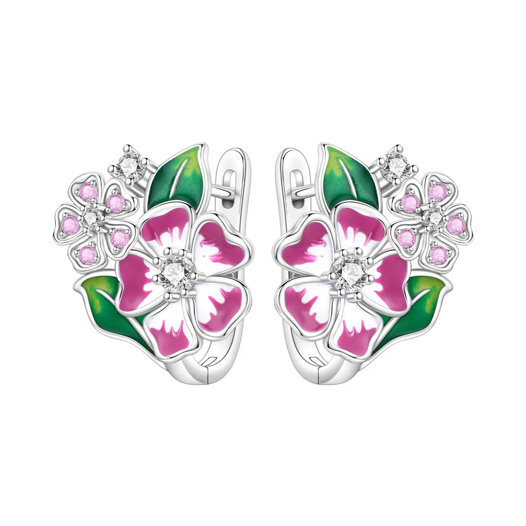 925 Sterling Silver Maple Leaf Drop Earrings Trendy Anniversary Jewellery