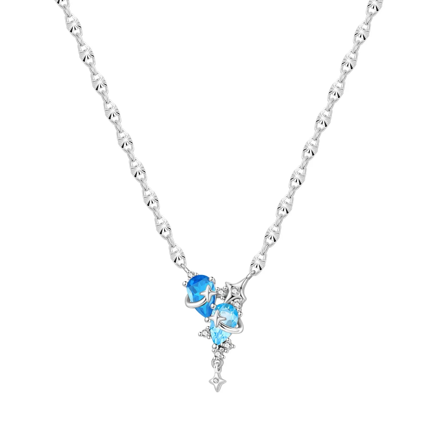 Original 925 Sterling Silver 18K Gold Heart Lock and Key Necklace Y-shaped Chain Necklace For Women Memorial Prayer Jewelry Gift