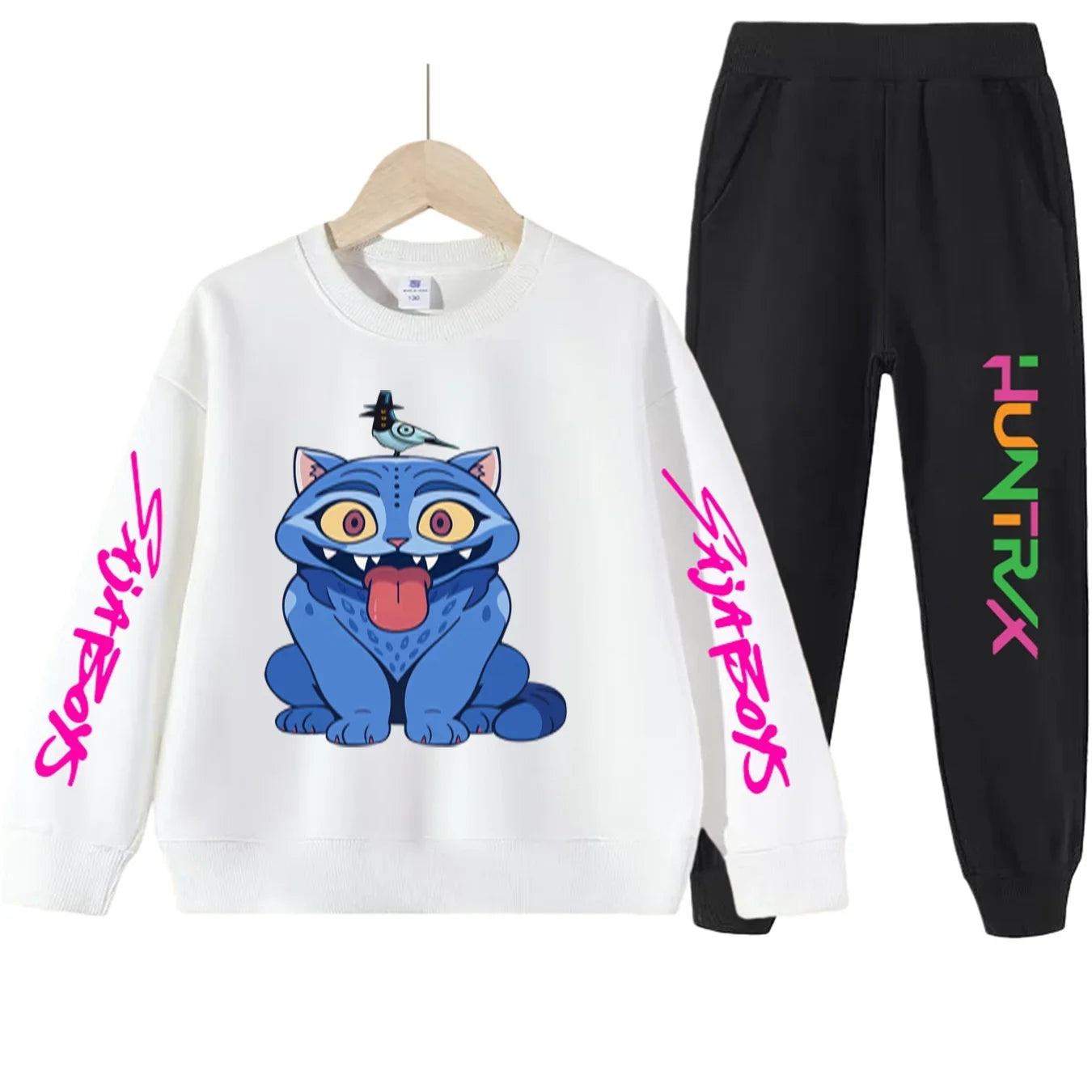 Girls Kpop Demon Hunters Hunter Witch Squad Tracksuit Chic Kids Fashion