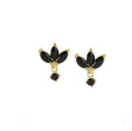 2022 New Stainless Steel Minimal Hoop Earrings Cubic Zirconia