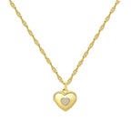 Original 925 Sterling Silver 18K Gold Heart Lock and Key Necklace Y-shaped Chain Necklace For Women Memorial Prayer Jewelry Gift