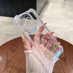 Pink Flower Bow Clear Case for iPhone 16 15 14 13 12 11 Pro Max
