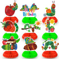 18pc The Very Hungry Caterpillar Table Honeycomb Centerpieces - Ship from UK