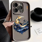 Luxury Moon Case for Xiaomi Redmi Note 14 13 12 11 Pro Plus 13C 12C 14C