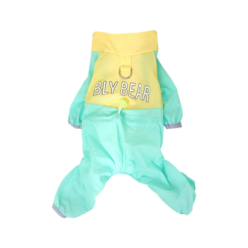 Dog Jacket Series Windproof Raincoat Waterproof Outdoor Jumpsuit Costume