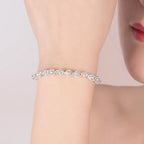Hollow Ball Chain Bracelet 925 Sterling Silver Women Fashion Wedding Gift