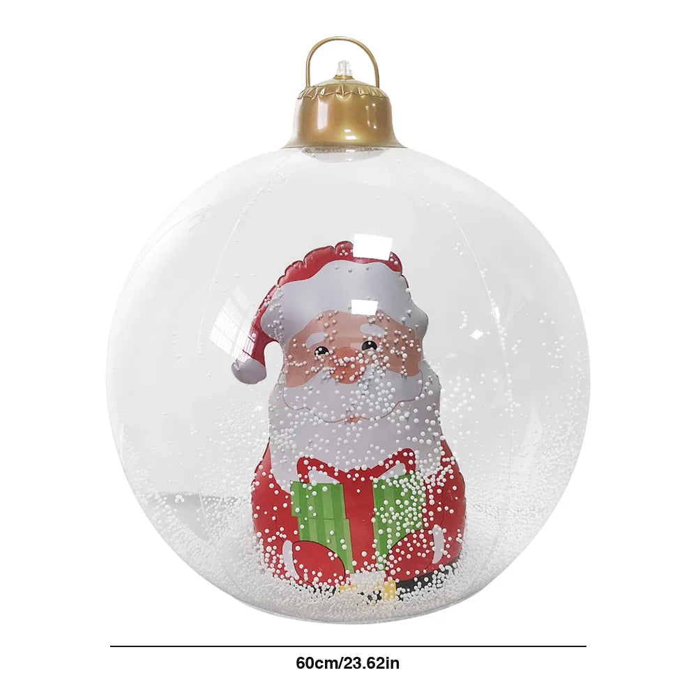 LED Giant Inflatable Ball Porch Lawn Ornament PVC Valentine's Day Gift Ship from UK