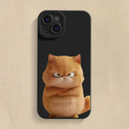 Funny Cool Cat Matte Case for iPhone 17 16 15 14 13 12 11 Pro Max