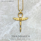Ankh Cross of Life Scarab Necklace 925 Sterling Silver Fine Jewellery Gift