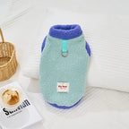 Fleece Puppy clothing for cold weather, Warm  Cat Clothes , Pet plush Sweater for outdoor walking winter coats must-have