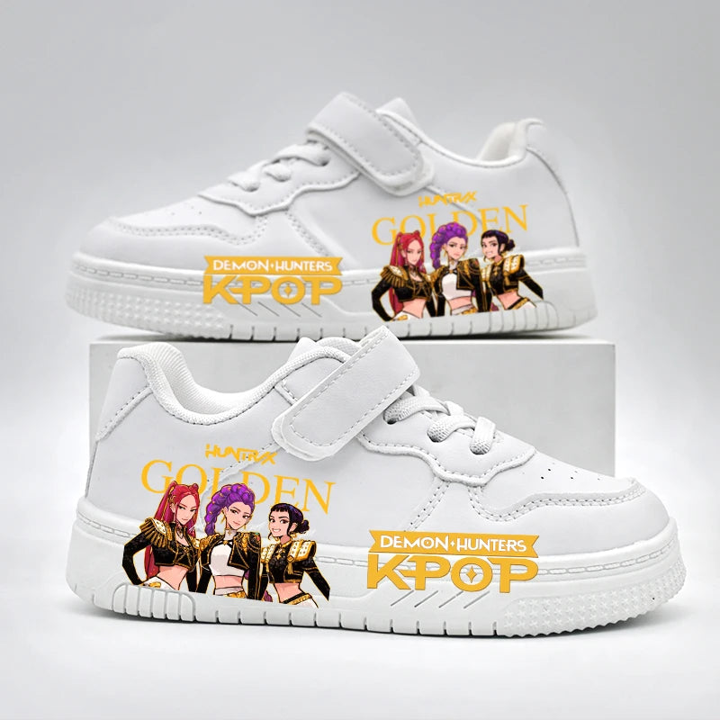 K-pop Girls Fashion Trainers 2026 Demon Hunters Print Breathable Sport Shoes