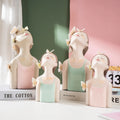 Butterfly Girl Sculptures Teens Pink Room Interior Fairy Garden Decor Bedroom Design