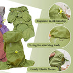 Windproof Dirt Resistant Dog Bodysuit Lightweight Outdoor Puppy Romper