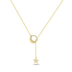 Original 925 Sterling Silver 18K Gold Heart Lock and Key Necklace Y-shaped Chain Necklace For Women Memorial Prayer Jewelry Gift