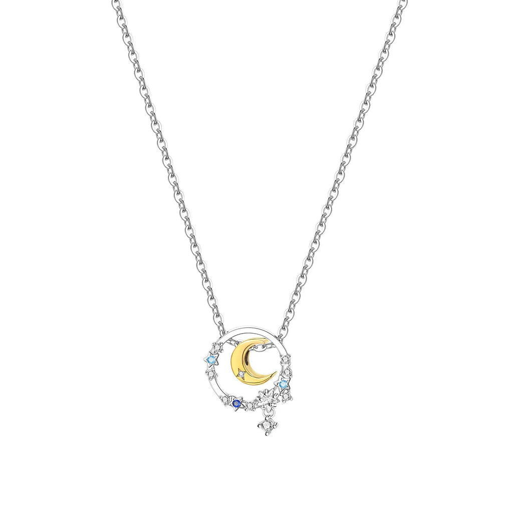 Original 925 Sterling Silver 18K Gold Heart Lock and Key Necklace Y-shaped Chain Necklace For Women Memorial Prayer Jewelry Gift
