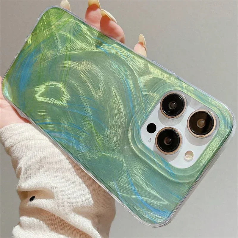 Glitter Gradient Starry Sky Case for Samsung Galaxy A16 A55 A35 A15 S25 S24