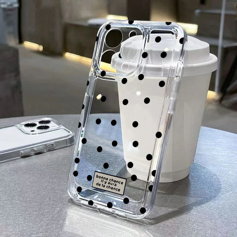 Cute Cartoon Love Heart Case for iPhone 17 16 15 14 13 12 11 Pro Max Mini
