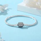 Original 925 Sterling Silver Bracelets Bangles Love Heart Clip Charms Beads Snake Chains For Women Rose Gold DIY Luxury Jewelry