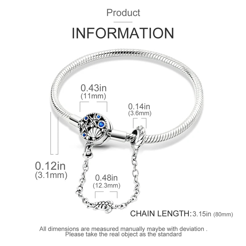Set Jewelry/Star Moon Devil Eyes Positioning Buckle Sparkling Cross 925 Sterling Silver Original Fits Birthday Party Jewelry Gif