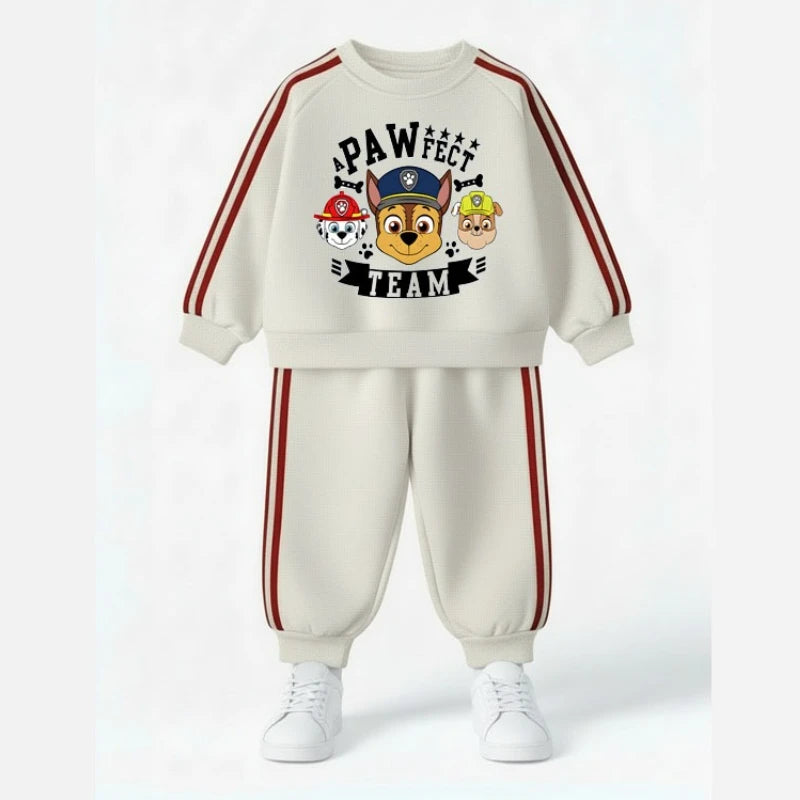 PAW Patrol Boys Casual Sweatshirt and Trousers 2-Piece Set Spring Tracksuit