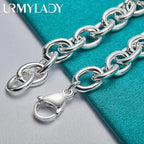 Heart Brand Pendant Bracelet 925 Sterling Silver Women Wedding Engagement