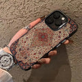 Persian Carpet Electroplate Case for Samsung S25 S24 Ultra S23 A16