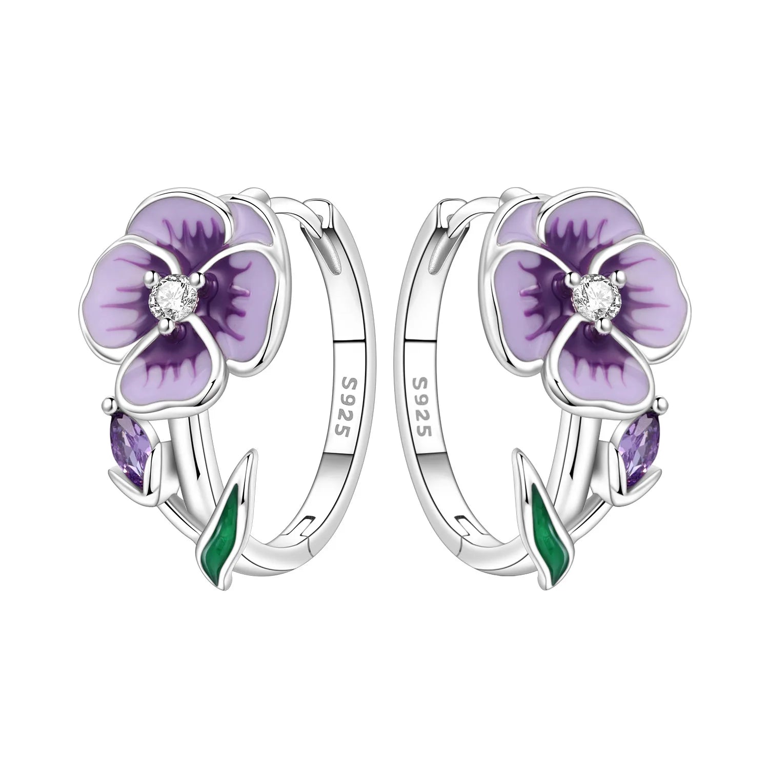 925 Sterling Silver Pink Sweet Bow Drop Earrings Trendy Anniversary Jewellery