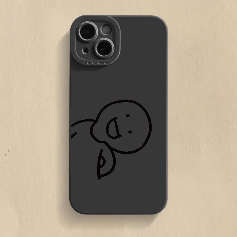 Funny Matchman Matte Case for Samsung S23 S22 Ultra S21 Plus A52s