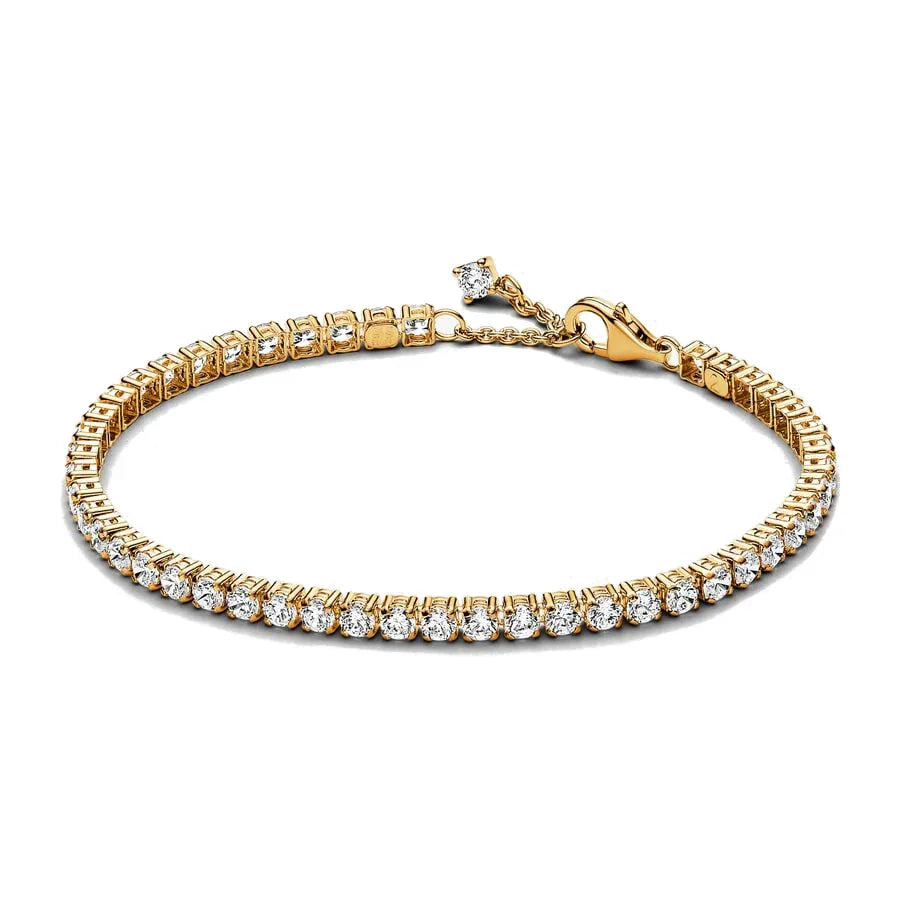 New 925 Silver Shiny Brick Soft Chain And Adjustable Fashionable Bracelet Are Fit for All Occasions To wear DIY Women's Jewelry