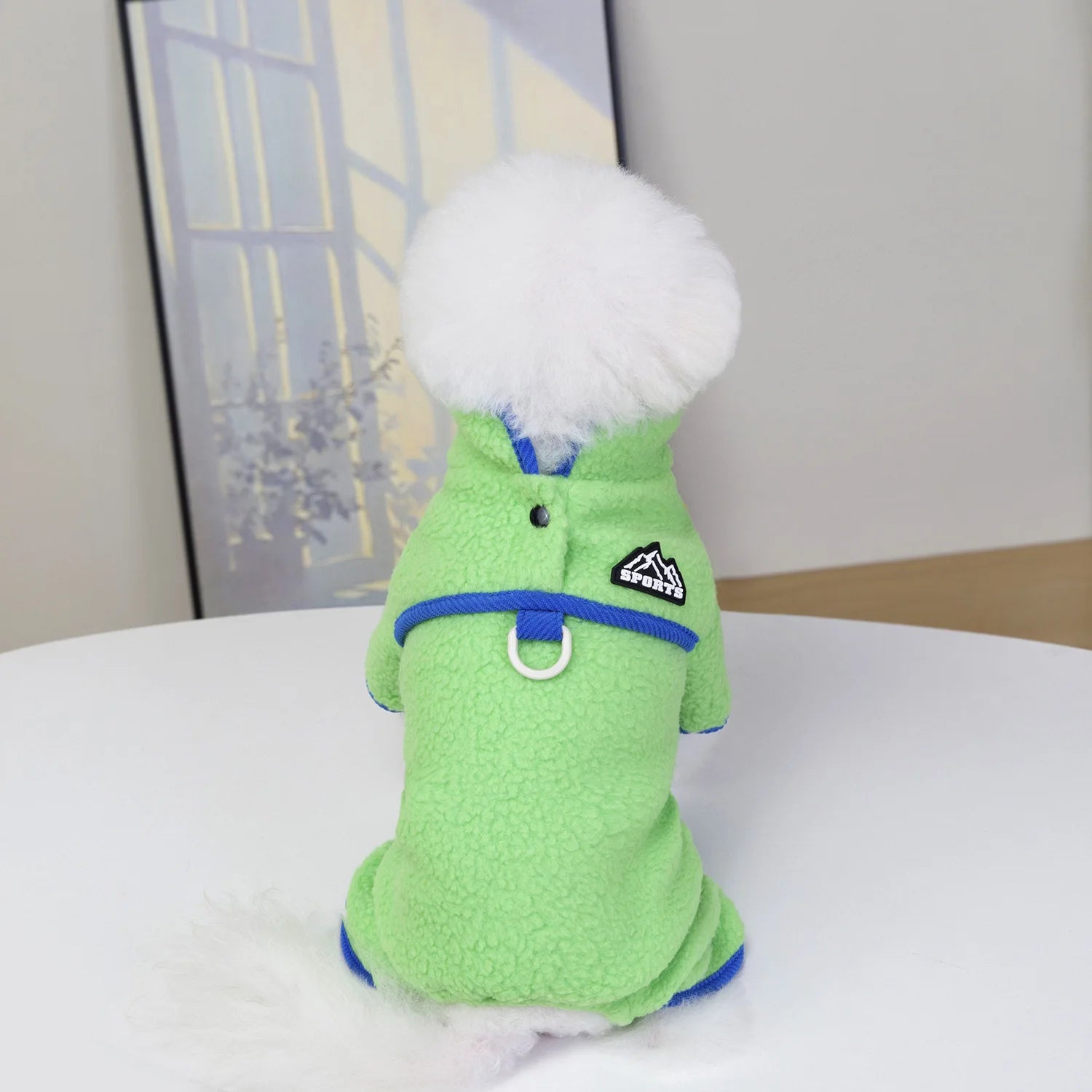 Thick Sherpa Dog Cat Clothes Warm Animal Pajamas Onesie Small Medium Pet
