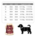 Dog Cat Tang Suit | Chinese New Year Red Coat, Warm Festive Cheongsam Outfit, Traditional Mandarin Collar Design