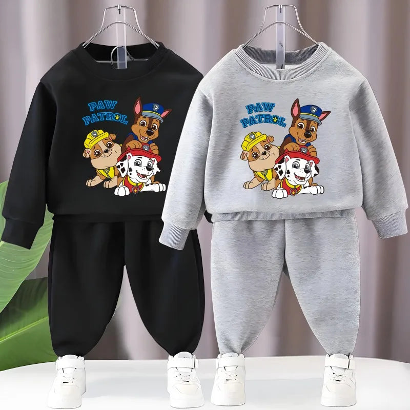PAW Patrol Boys Hoodies and Trousers 2-Piece Set Spring Casual Sport Suit
