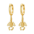925 Sterling Silver Simple Diamond Shaped Ear Hook Hoop Earrings Jewellery