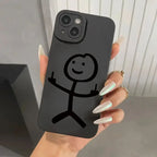 Cute Cartoon Matchman Case for Samsung S23 S22 Ultra A73 A54 A33