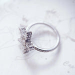 White Star Ring 925 Sterling Silver Timeless Fine Jewellery Women Gift