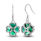 925 Sterling Silver Dreamcatcher Feather Ear Studs Hoop Earrings Jewellery Gift