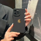 Cartoon Sun Moon Soft Case for Redmi Note 13 12 11 10 Pro Plus