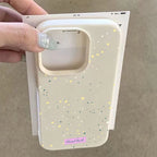 Wave Point Lychee Pattern Case for iPhone 16 15 14 13 12 Pro Max