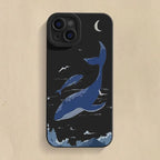 Whale Swimming Soft Case for Xiaomi Redmi Note 13 12 11 Pro 12S