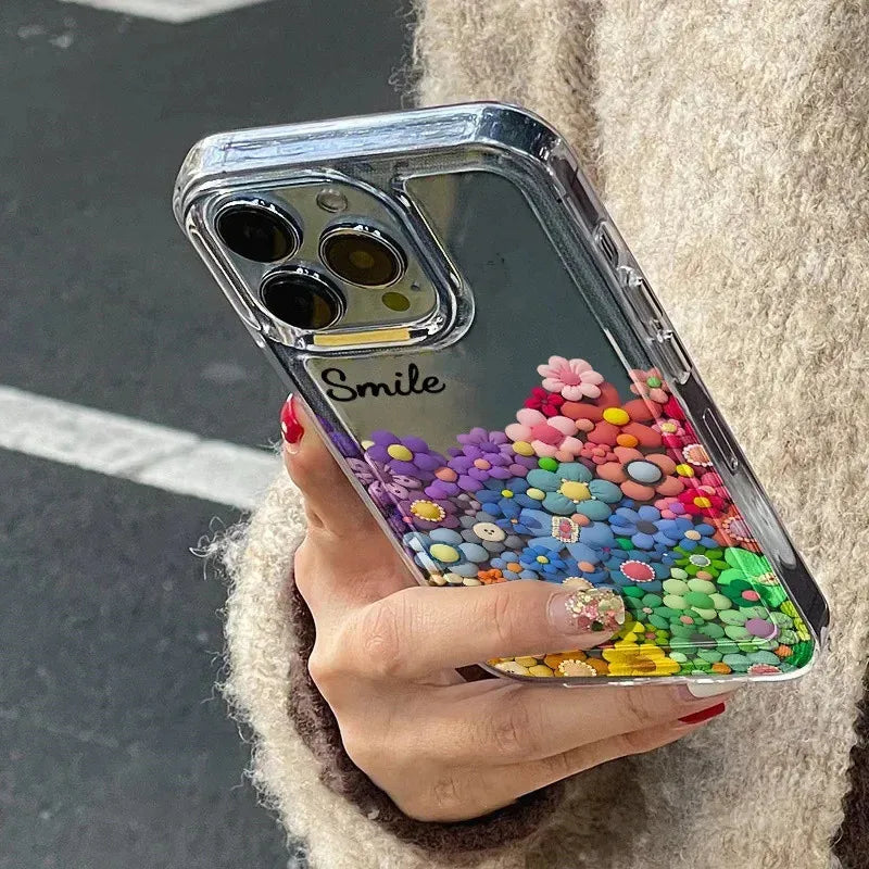 Sunflower Sky Pattern Case for iPhone 16 15 14 13 12 11 Pro Max XR 7 8 Plus